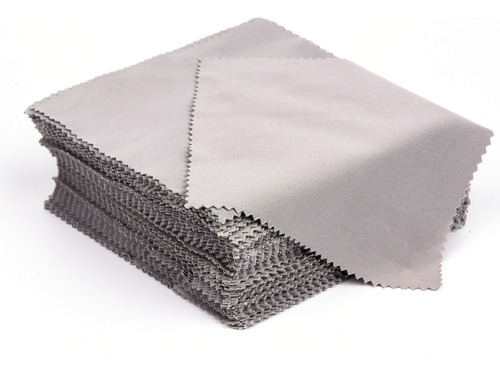 100 Peças De Pano De Limpeza De 13 Cm X 13 Cm Para Smartphon