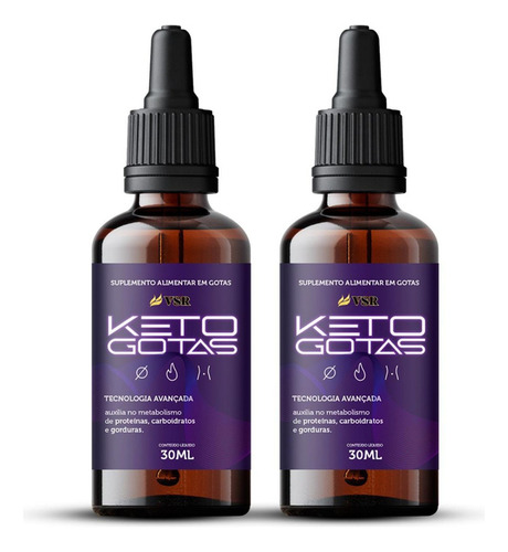 2x Keto Gotas 30ml Original Envio Hoje - Revenda Autorizada