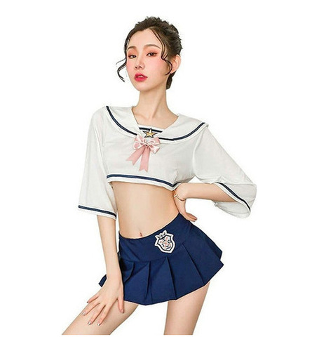 Traje De Marinero Cosplay Sexy Para Mujer