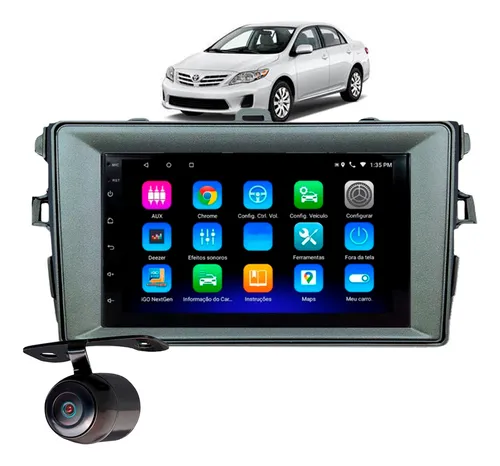 comprar Central Multimidia Mp5 Para Toyota Corolla 2008 2009 2010 11