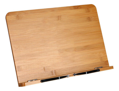 Libro De Cocina De Soporte De Libro De Bambú Los 28x21cm