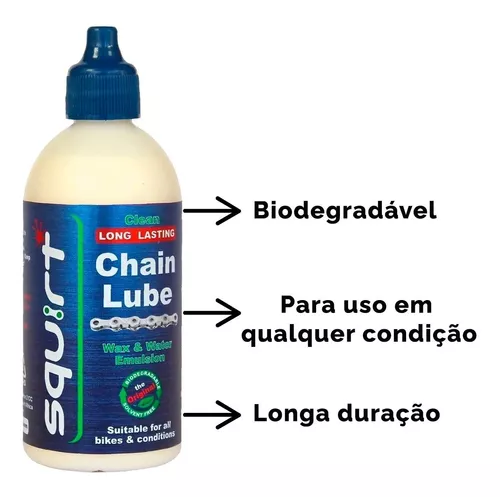 SQUIRT Long Lasting Chain Wax Lube 15 ml