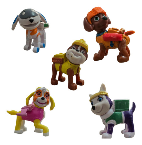 Brinquedo Infantil Patrulha Canina Kit Com 10 Personagens