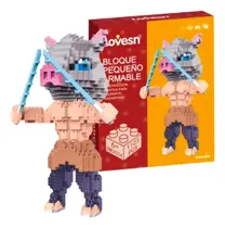 Comprar Inosuke Figura Bloques Armable Kimetsu No Yaiba Demon Slayer