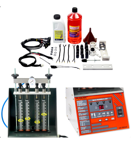 Equipamento Teste / Limpeza Bico Injetor Lb Prime C/ Cuba