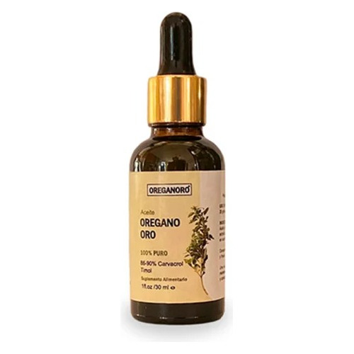 Aceite De Orégano Oro 100% Natural 30 Ml  Madretierra