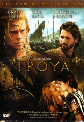 Troya ( Brad Pitt Eric Bana Orlando Bloom ) Dvd Doble Origin