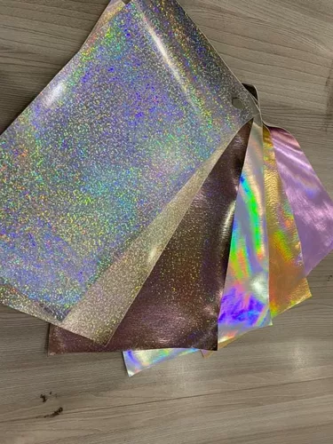 1 Metro - Tecido Sintético Holográfico Para Bolsas E Estojo em Promoção na  Americanas