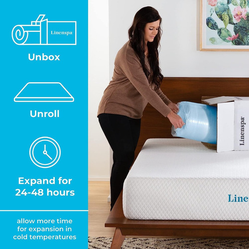 Sobre Colchón Individual Memory Foam Ultrasuave Cómodo Cama