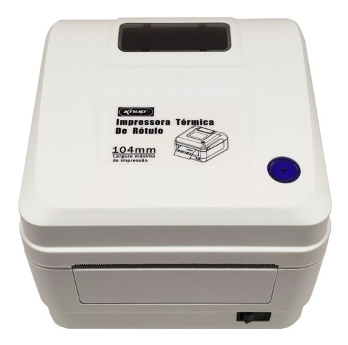 Impressora De Etiquetas Térmicas Knup 104mm Kp-1030