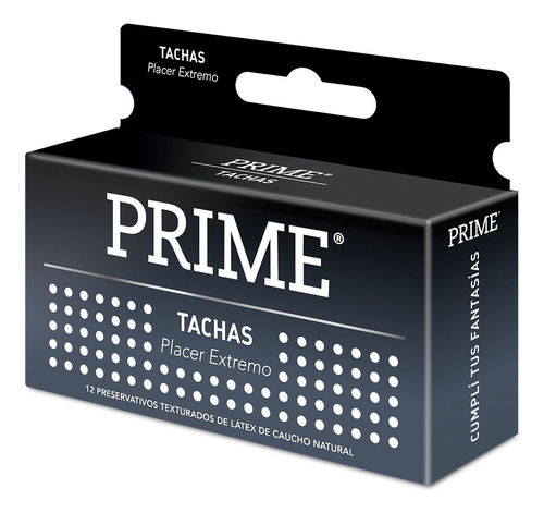 Preservativos Prime Tachas | Caja X 12u | Envío Discreto