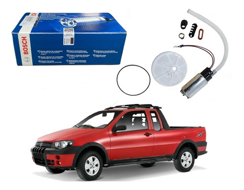 Refil Bomba Combustivel Bosch Fiat Strada Adventure 1.8 Flex