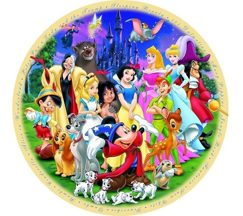 Ravensburger Rompecabezas Mundo Disney 1000 P Circular 15784