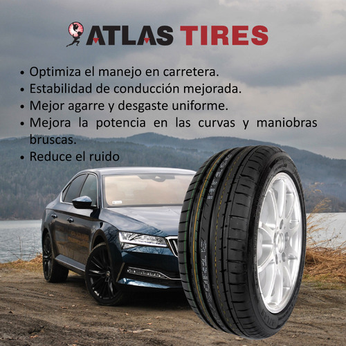 Paquete De 2 Llantas 225/40 R18 92w Atlas Sport Green W