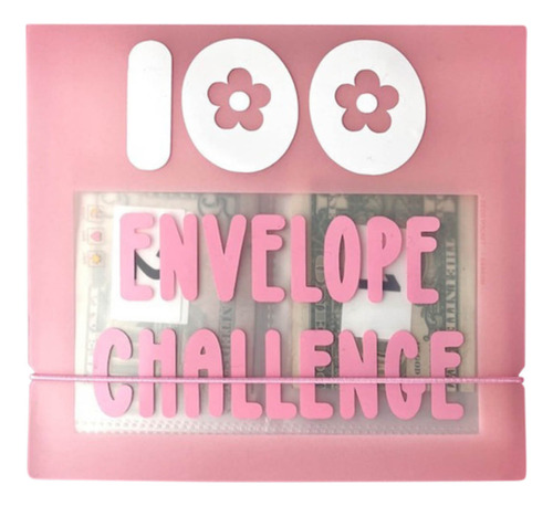 Carpeta De Ahorros Con 100 Sobres Challenge