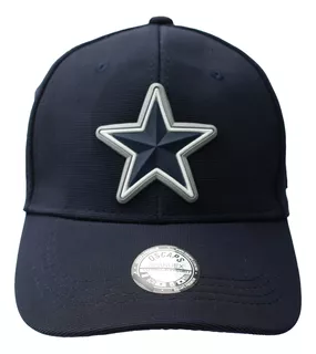 Gorra Nfl Vaqueros De Dallas Con 3 Logos En Goma3d