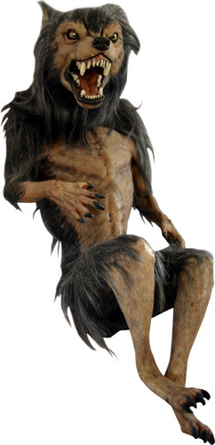 Imagen 1 de 1 de Decorativo De Látex Hombre Lobo Werewolf Puppet