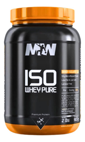 Suplementos de sabor a vainilla Whey Iso Zero Lactose 907 g Mw