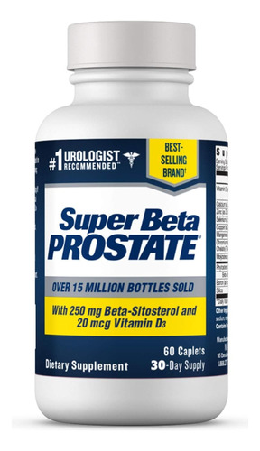 Super Beta Prostate 60 Cápsulas Sabor Sin Sabor