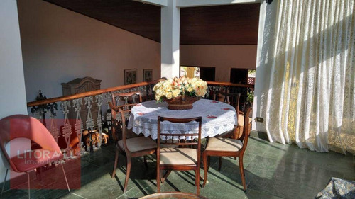 Casa Frente A Praia Com 4 Dormitórios À Venda, 296 M² Por R$ 1.100.000,00 - Estância Balneária De Itanhaém - Itanhaém/sp - Ca1658