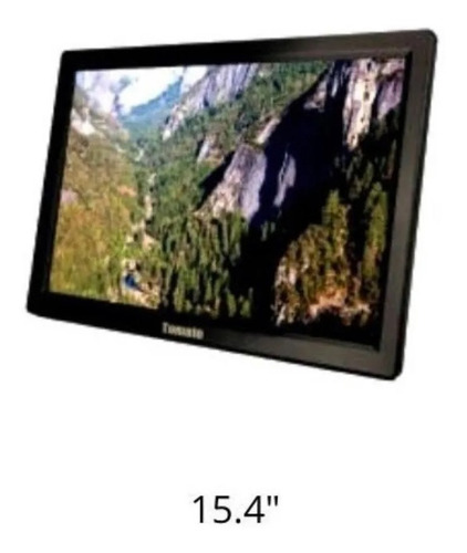 Imagem 4 de 4 de Tv 15.4 Portatil P/ Casa Carro Caminhao Acampamento 110/220