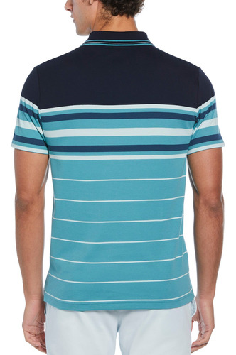 Polo A 2 Colores Con Franjas