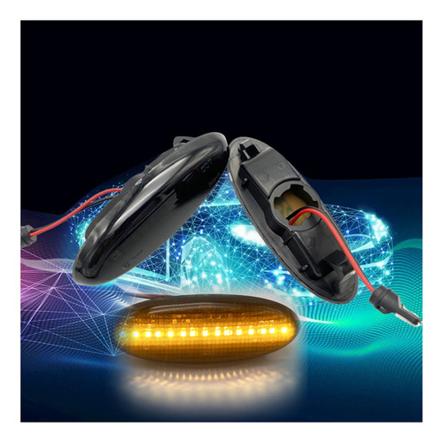 Marcador Lateral Dinámico Led Turn S Para Mazda 323 Familia