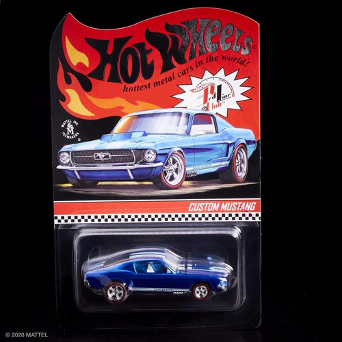 Custom Ford Mustang Hot Wheels Rlc Red Line Club Collectors