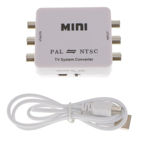 Mini Sistema De Tv Convertidor Ntsc - Conexiones Rca Salida