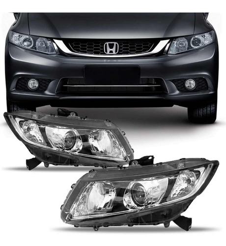 Par Farol Honda New Civic 2012 2013 2014 2015 2016 G9