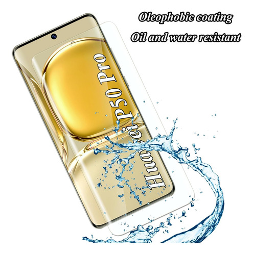 Premium Mica Cristal Templado Y Lente Cámara Para P50 Pro