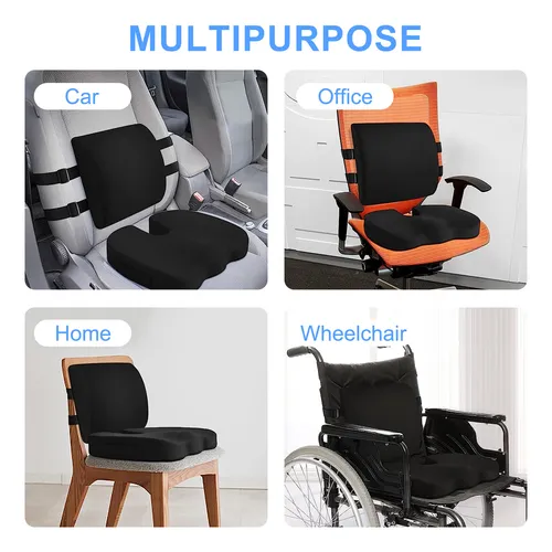 Pillow Cushion/lumbar Seat Aoresac Office/car/travel For