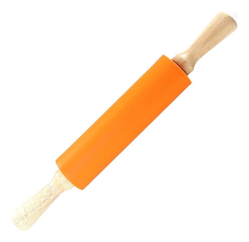Pin Rodante, Pasador De Masa Grande Mango De Madera De