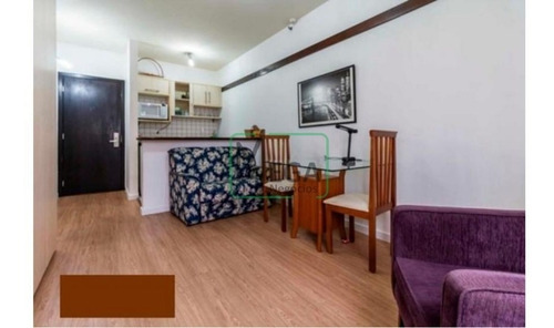 Imagem 4 de 8 de Flat Decorado Com 1 Quarto À Venda No Quality Alphaville - 1636_gr - 70993507