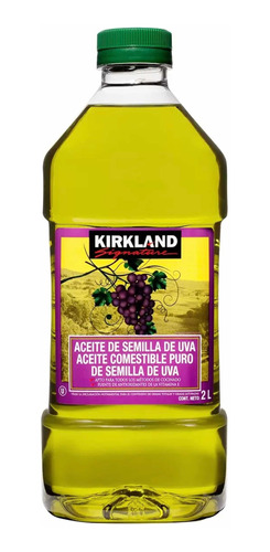 Aceite De Semilla De Uva Kirklan Signature 4 De 2 Litros C/u