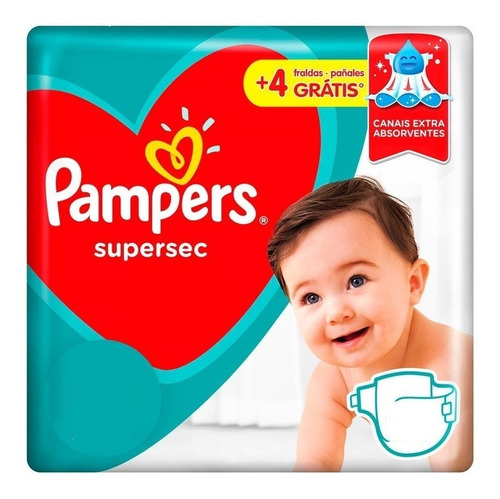 Pañales Pampers Super Sec Xg 68-bebés Y Niño