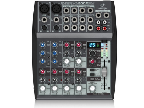 Consola Behringer Mezcladora Xenyx 1002fx 10 Canales P