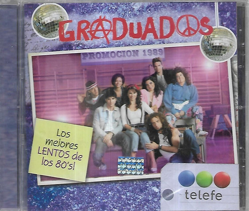 Graduados Promocion 1989 Telefe Album Los Mejores Lentos 80