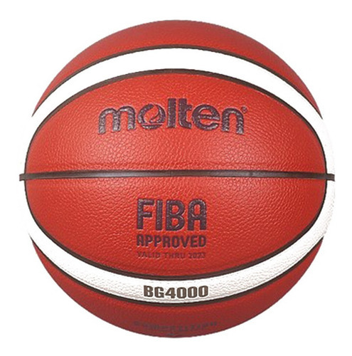Pelota De Entrenamiento Molten Basketball Bg4000 #6 Color Marrón