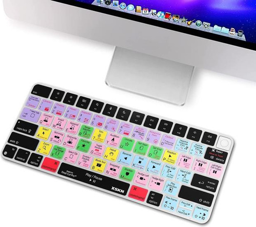 Xskn Final Cut Pro Funda De Teclado De Acceso Directo Para I