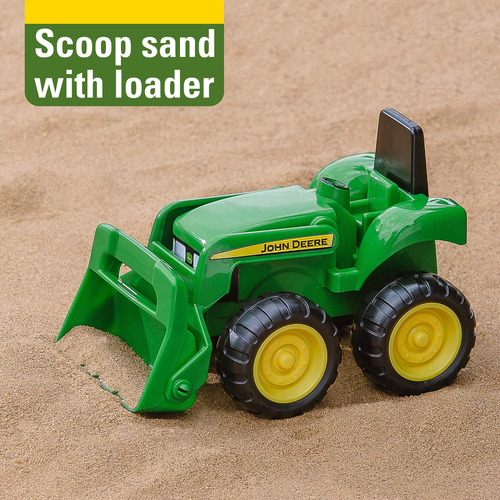 Set De Vehículos De Juguete John Deere, Camión Volquete Y Tr