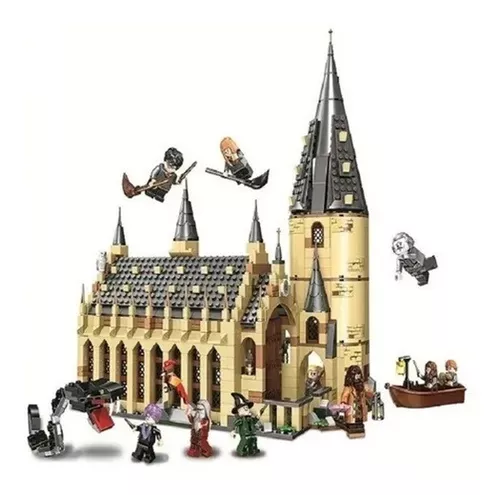 MONTANDO MEU LEGO DE HOGWARTS (GRANDE SALÃO) 