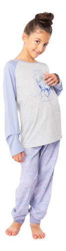 Pijama Largo Niña Algodón Invierno Harry Potter C1 Top