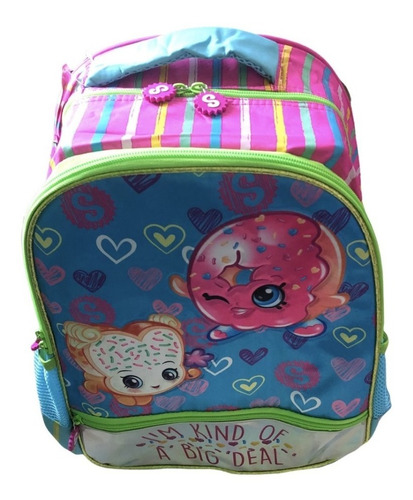 Mochila Primaria Shopkins Original Atm Al Hombro