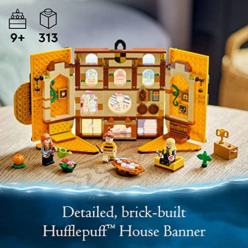Banner Lego Da Casa Lufa-lufa De Harry Potter 76412 - Hogwar