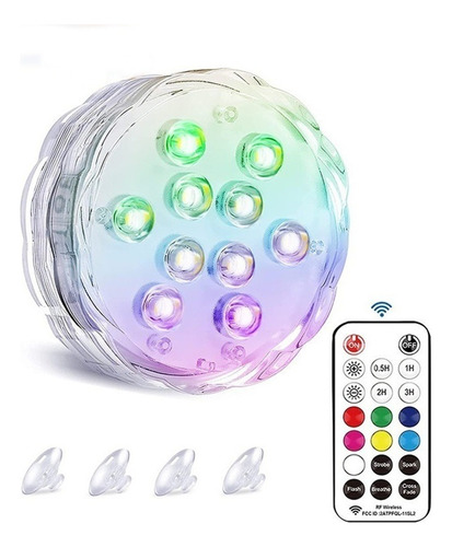 Lámpara Piscina 12v Lámpara Subacuática Ip68 Rgb Atmósfera A