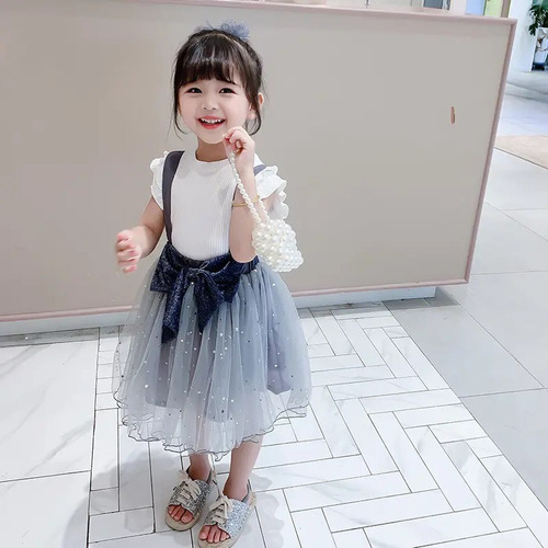 Vestido De Muñeca Princesa De Tul Sin Mangas Para Niñas