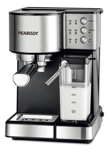 Cafetera Electrica Expresso Peabody Pe-ce5007ixn Capsulas