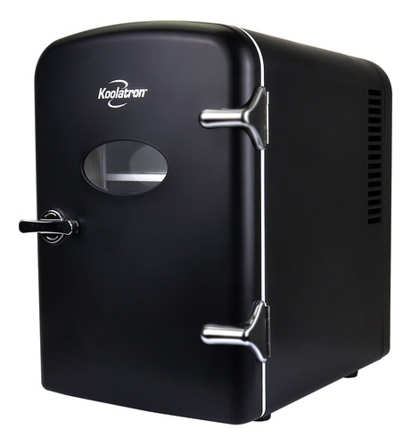 Mini Nevera Portátil Koolatron, Capacidad 4l, Color Negro