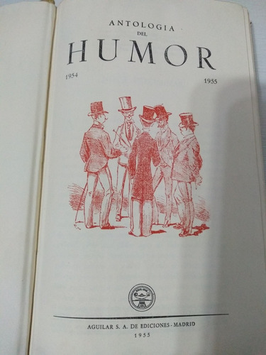Antologia Del Humor 1954 1955 Aguilar Palermo Envios
